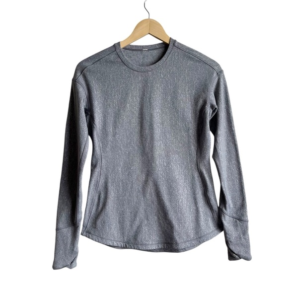 Lululemon Outrun Long Sleeve Running Top Rulu Jacquard Size 4 - Picture 2 of 10